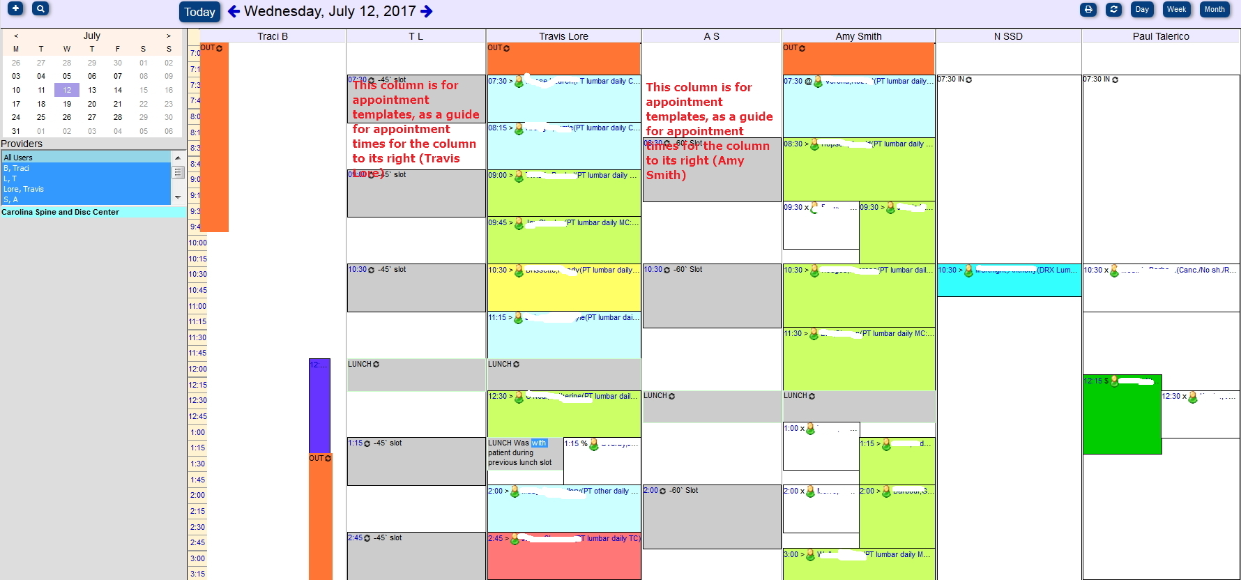 V5 0 Outlook Calendar Templates And Column Widths Day to Day Users
